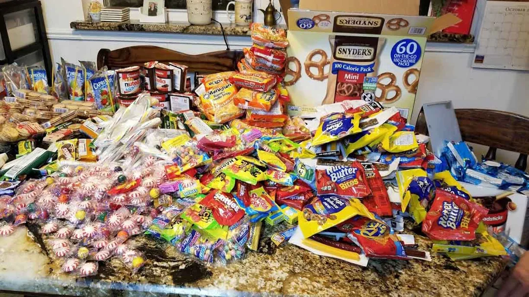 care package items from event at mooyah 1