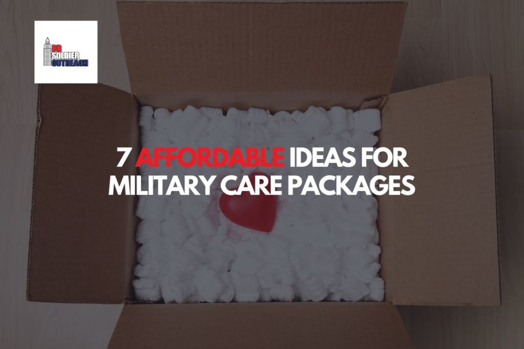 affordable military care package ideas