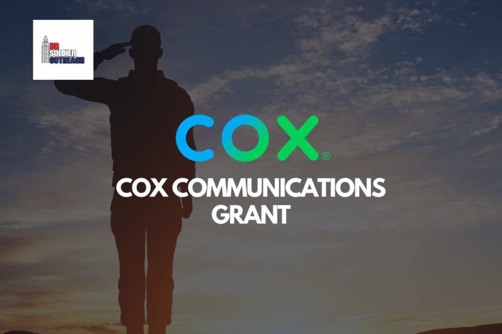cox communications brsoldier outreach care package postage grant