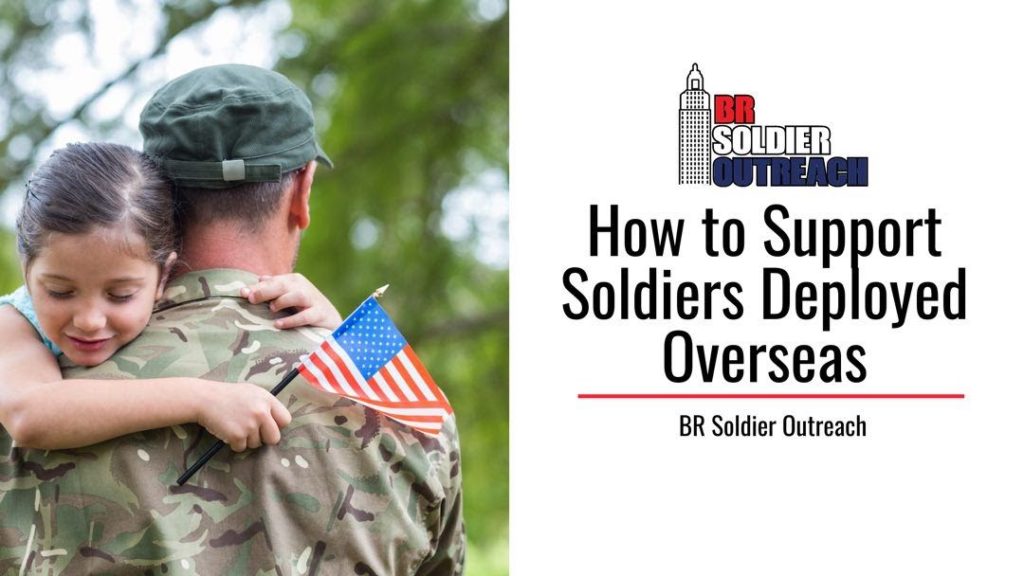 how to support soldiers deployed overseas