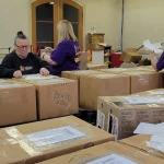 br soldier outreach volunteers packaging care packages
